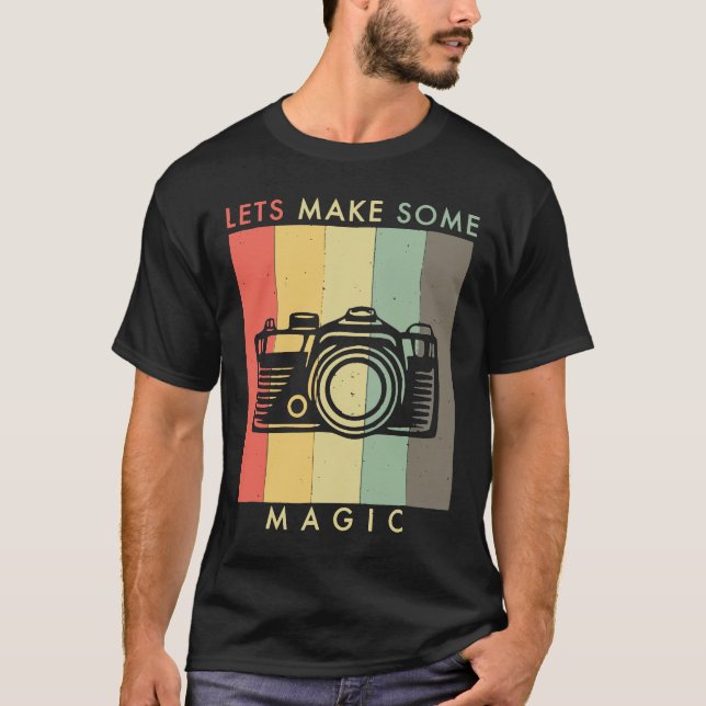 Fotografie TShirt Fotograf Geschenk Lasse machen s (Vorderseite)