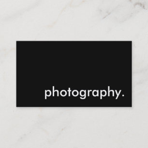 Fotografie, Visitenkarte