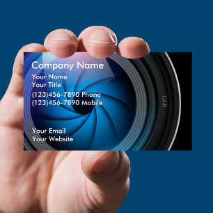 Fotografie Visitenkarten Visitenkarte