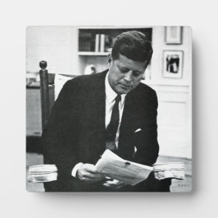 Fotografie von John F. Kennedy 2 Fotoplatte
