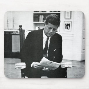 Fotografie von John F. Kennedy 2 Mousepad