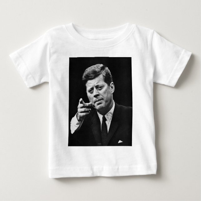 Fotografie von John F. Kennedy 3 Baby T-shirt (Vorderseite)