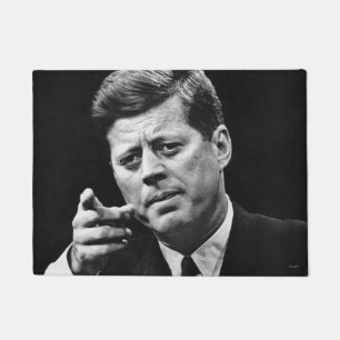 Fotografie von John F. Kennedy 3 Fußmatte