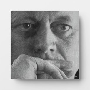 Fotografie von John F. Kennedy Fotoplatte