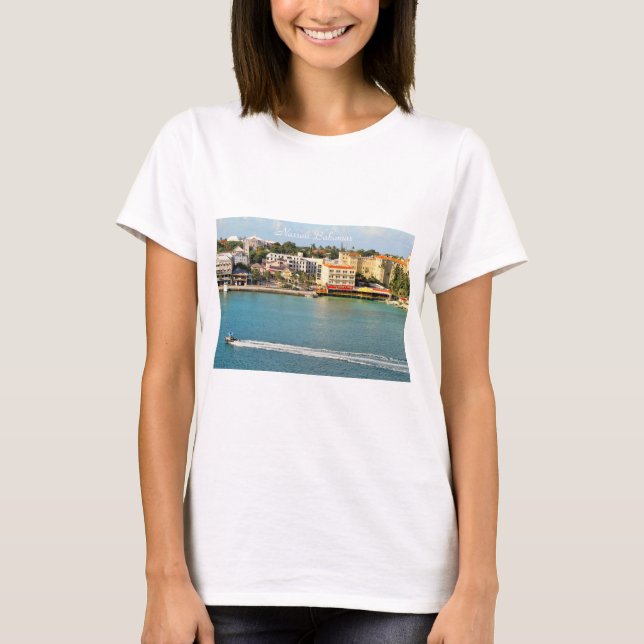 Fotografie von Nassau Bahamas, Schiff, Senor Frogs T-Shirt (Vorderseite)