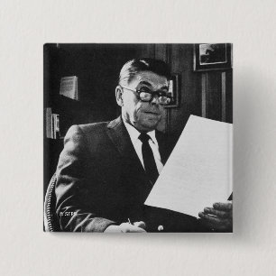 Fotografie von Ronald Reagan Button