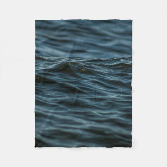 Fotografie von Wasserkörpern Fleecedecke (Vorderseite)