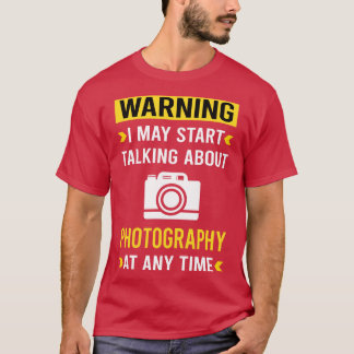 Fotografie-Warnkamera T-Shirt