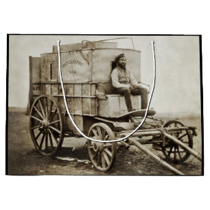 Fotografiewagen von Roger Fenton Photo Realismus Große Geschenktüte
