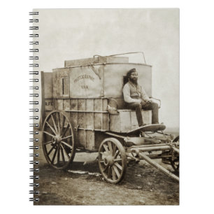 Fotografiewagen von Roger Fenton Photo-Realismus Notizblock