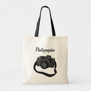 Fotografiktasche mit Kameramotiv Tragetasche