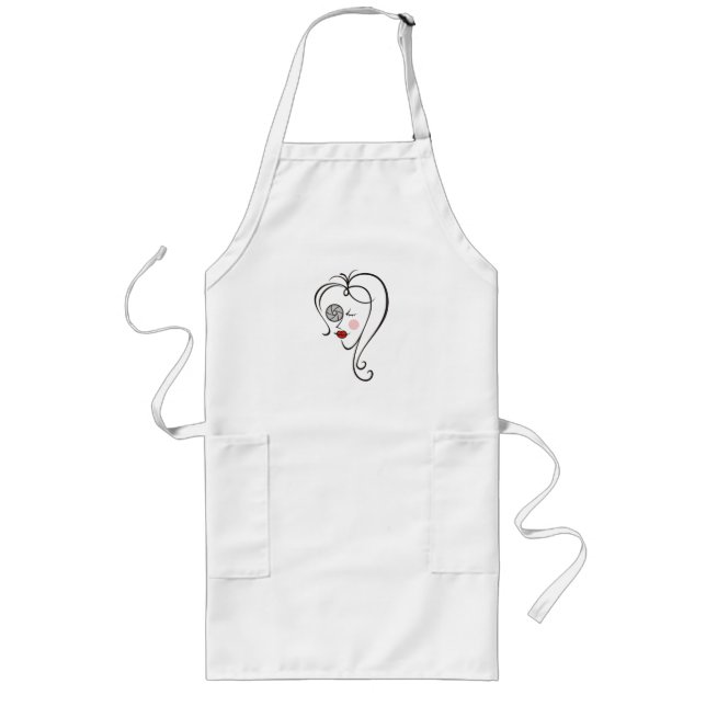 Fotografin Lange Schürze (Vorne)