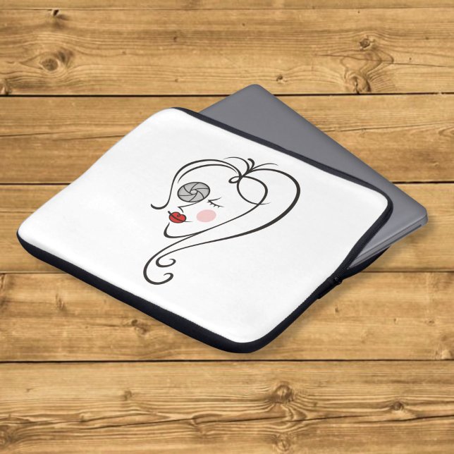 Fotografin Laptopschutzhülle (Von Creator hochgeladen)