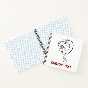 Fotografin Notizbuch