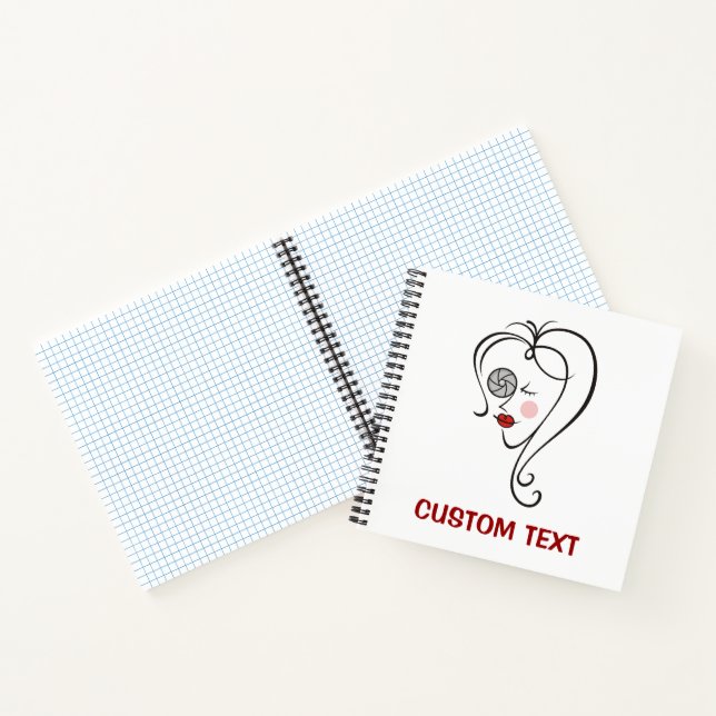 Fotografin Notizbuch (Innenseite)