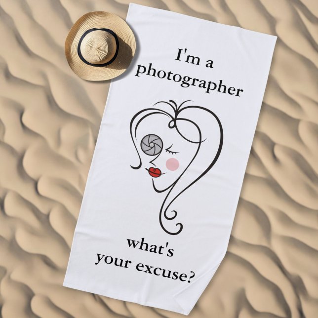 Fotografin Strandtuch (Von Creator hochgeladen)