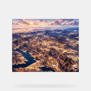 Fotografische Landschaftskunst bearbeitet (Bessere Acrylschild