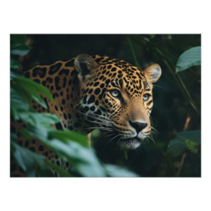Fotografischer Druckleopard Fotodruck