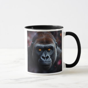 Fotografisches Bild eines Gorillas Tasse