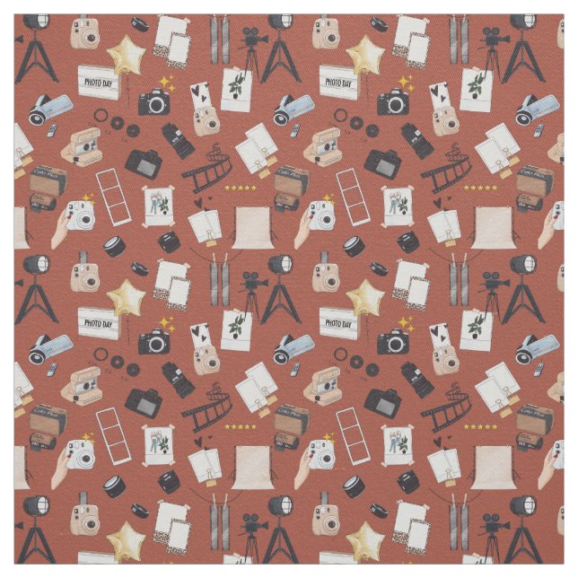 Fotografisches Kinofilmmuster Stoff (Muster)