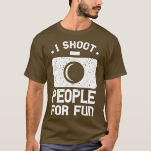 Fotografisches lustiges Sprichwort T-Shirt