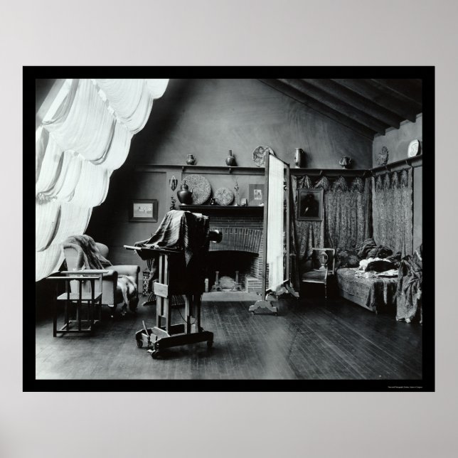 Fotografy Studio in Washington, DC 1900 Poster (Vorne)