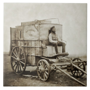 Fotografy Wagon Roger Fenton Foto Realism Fliese