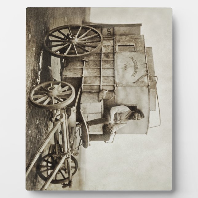 Fotografy Wagon Roger Fenton Foto Realism Fotoplatte (Vorderseite)
