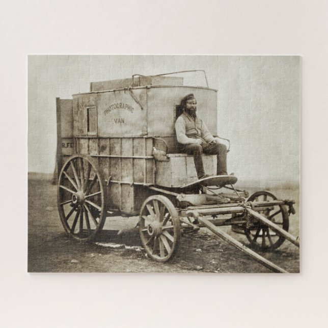 Fotografy Wagon Roger Fenton Foto Realism Puzzle (Horizontal)