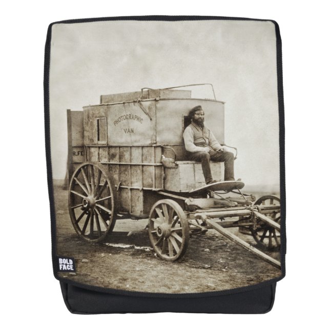 Fotografy Wagon Roger Fenton Foto Realism Rucksack (Vorderseite)