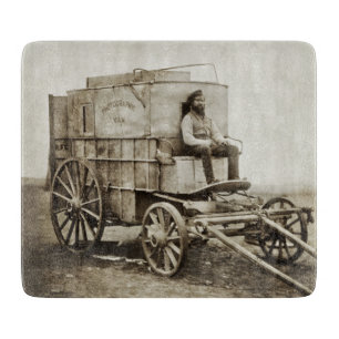 Fotografy Wagon Roger Fenton Foto Realism Schneidebrett