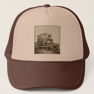 Fotografy Wagon Roger Fenton Foto Realism Truckerkappe