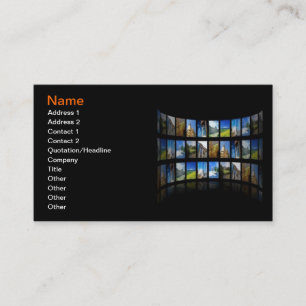 Fotojournalist Business Card Visitenkarte