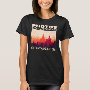 Fotokamera für Fotografen und Fotograf T-Shirt