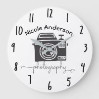 Fotokamera Moderne Minimale Logo-Grafik