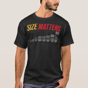 Fotokamera Objektive Größe Materie Fotograf S T-Shirt