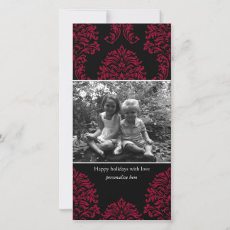 Fotokarte der Vertikale 1 Feiertagskarte