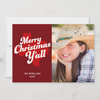 Fotokarte für den Urlaub *Frohe Weihnachten alles* Einladung