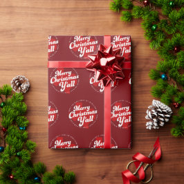 Fotokarte für den Urlaub *Frohe Weihnachten alles* Geschenkpapier