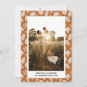 Fotokarte für Gratec & segnete Erntedank Ankündigung