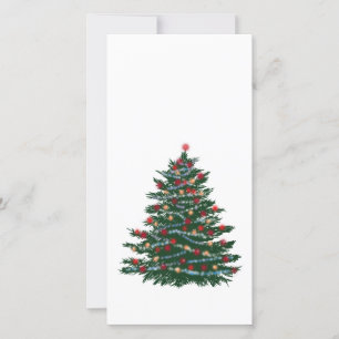 Fotokarte Holiday Tree Feiertagskarte