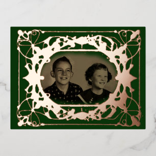 Fotokarte, Urlaubskarte Folien Feiertagspostkarte