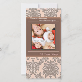 Fotokarte Vintage Feiertagskarte