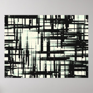 Fotokopierplatte Poster