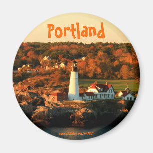 Fotomagnet von Portland Maine Lighthouse Magnet