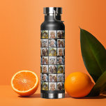 Fotomaterial - 6 Fotos über das Patternraster Trinkflasche<br><div class="desc">Fügen Sie 6 Fotos zu diesem lustigen Rastermuster hinzu. Für optimale Ergebnisse schneiden Sie Fotos vor dem Hochladen in Quadrate. Dieses Design besteht aus 6 Fotos über den gesamten Flaschenkonstruktionsbereich. Benutzen Sie Ihr Lieblings-Foto oder Ihre Bilder,  um Spaß zu haben und mit Freunden zu teilen.</div>
