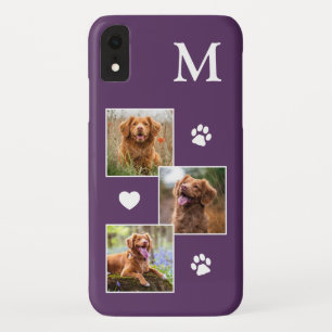 Fotomaterial für Heimtiere Moderner Monogramm Lil Case-Mate iPhone Hülle