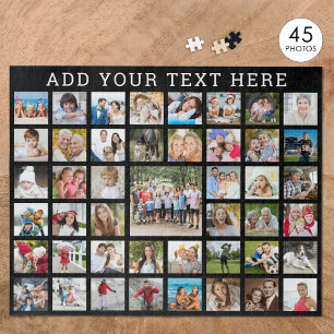 Fotomontage 45 Fotos Personalisierte Benutzerdefin Puzzle