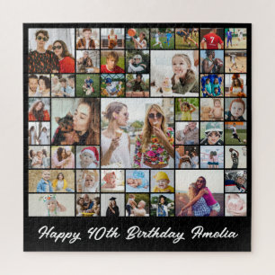 Fotomontage 50 Bilder Raster Benutzerdefiniert Qua Puzzle