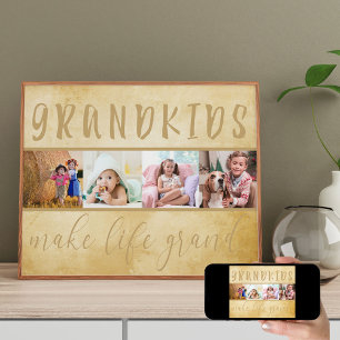 Fotomontage - Enkelkinder machen das Leben großart Poster